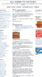 Mobile Screenshot of allpathstovictory.com